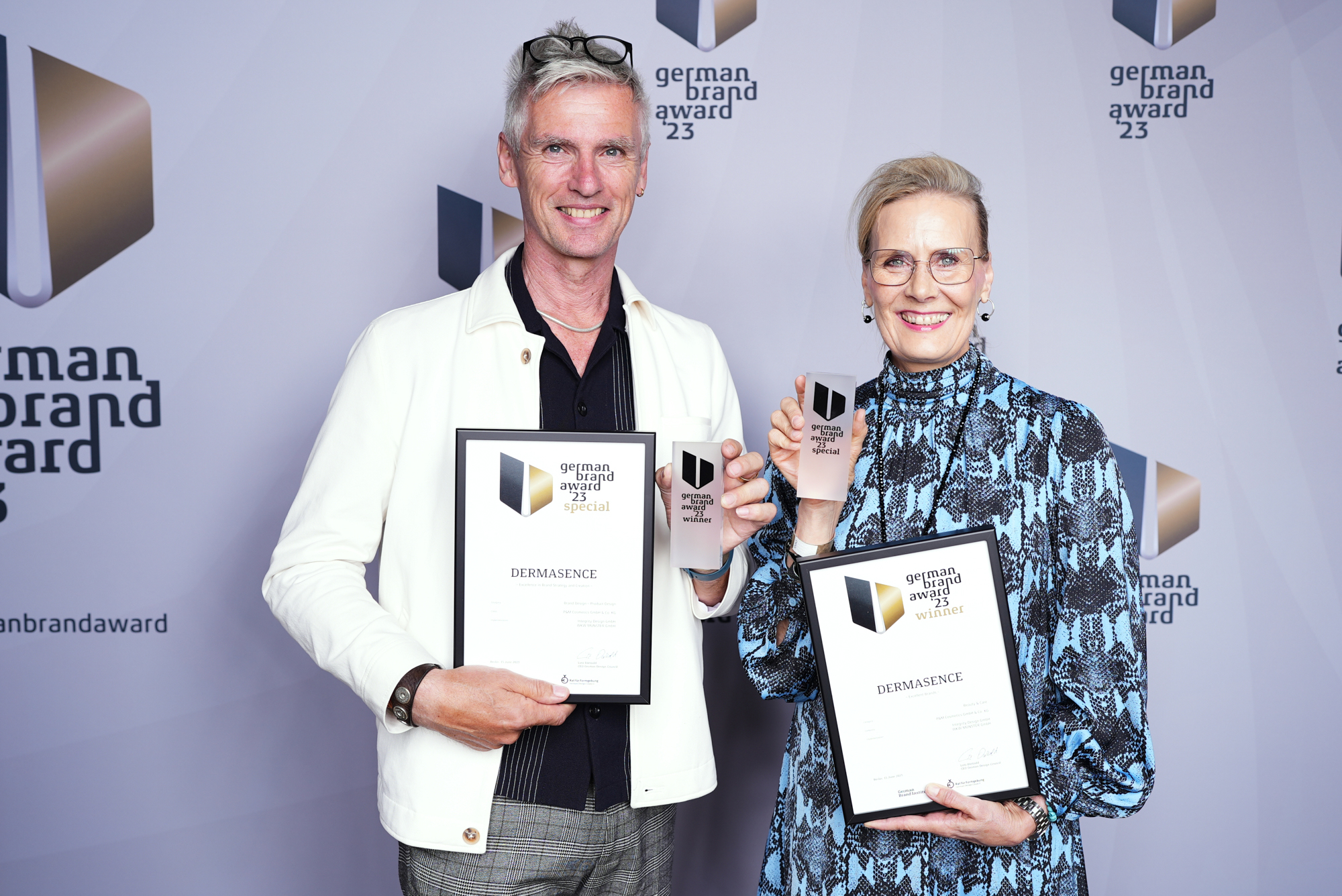 Pressefoto Dermasence gewinnt German Brand Award